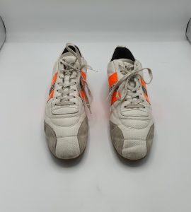 Adidasi barbati Bikkembergs 44 , piele , alb gri - imagine 2