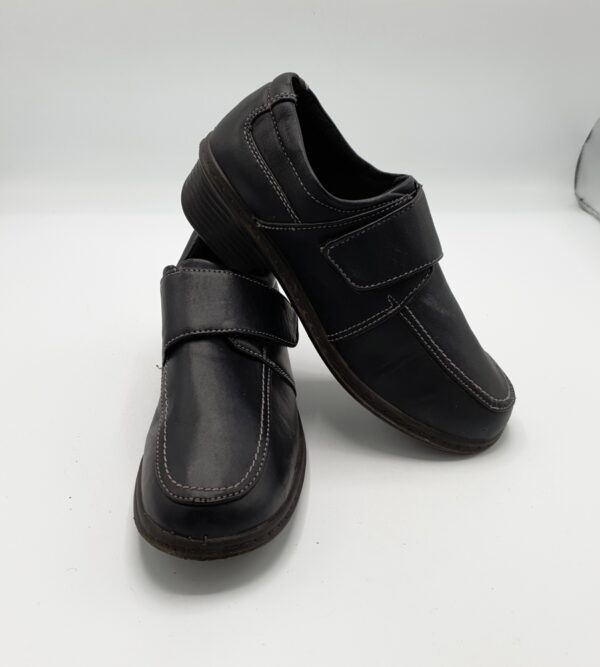 Pantofi dama  Laura Berg 36 , imitatie de piele , negru - imagine 1