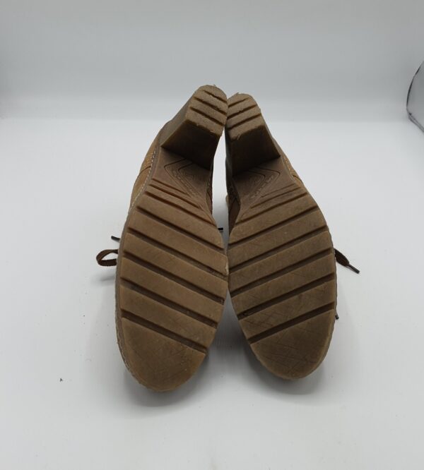Botine dama Tamaris 39 , piele intoarsa , maro - imagine 4
