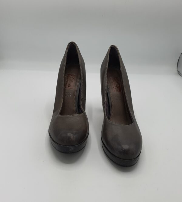 Pantofi dama SOliver 37 piele , bej - imagine 2