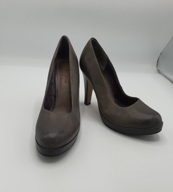 Pantofi dama SOliver 37 piele , bej - imagine 1