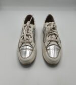 Adidasi dama Werner 39 piele , alb gri - imagine 2