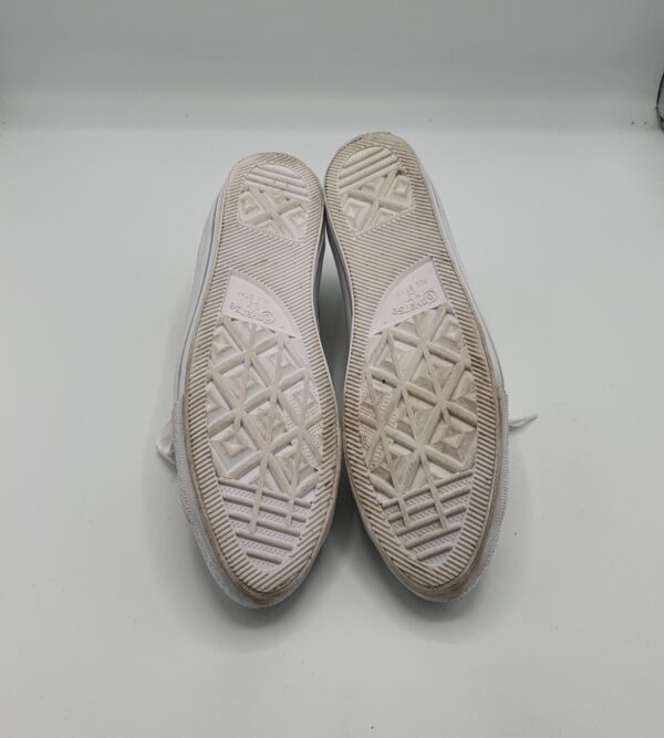 Tenisi dama Converse 41 ,piele , argintiu - imagine 4