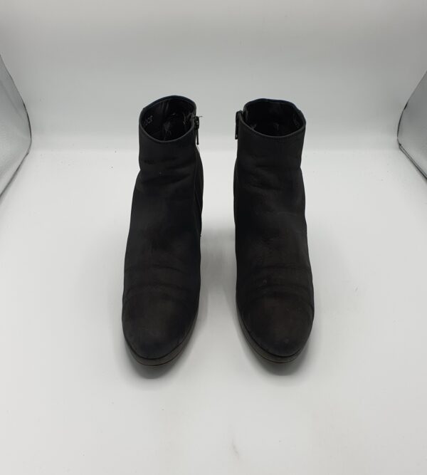 Botine dama Gabor 41 imitatie de piele , negru - imagine 2