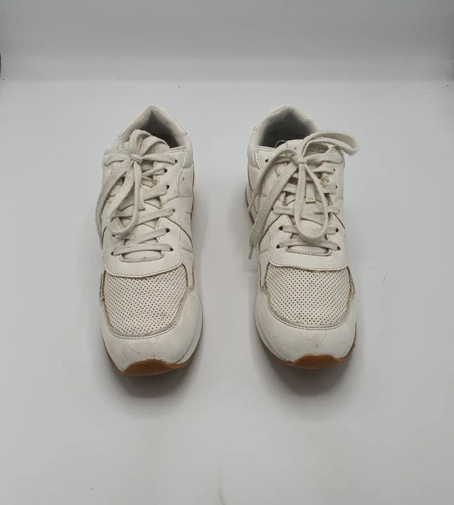 Adidasi dama Esprit 39 imitatie de piele , alb - imagine 2