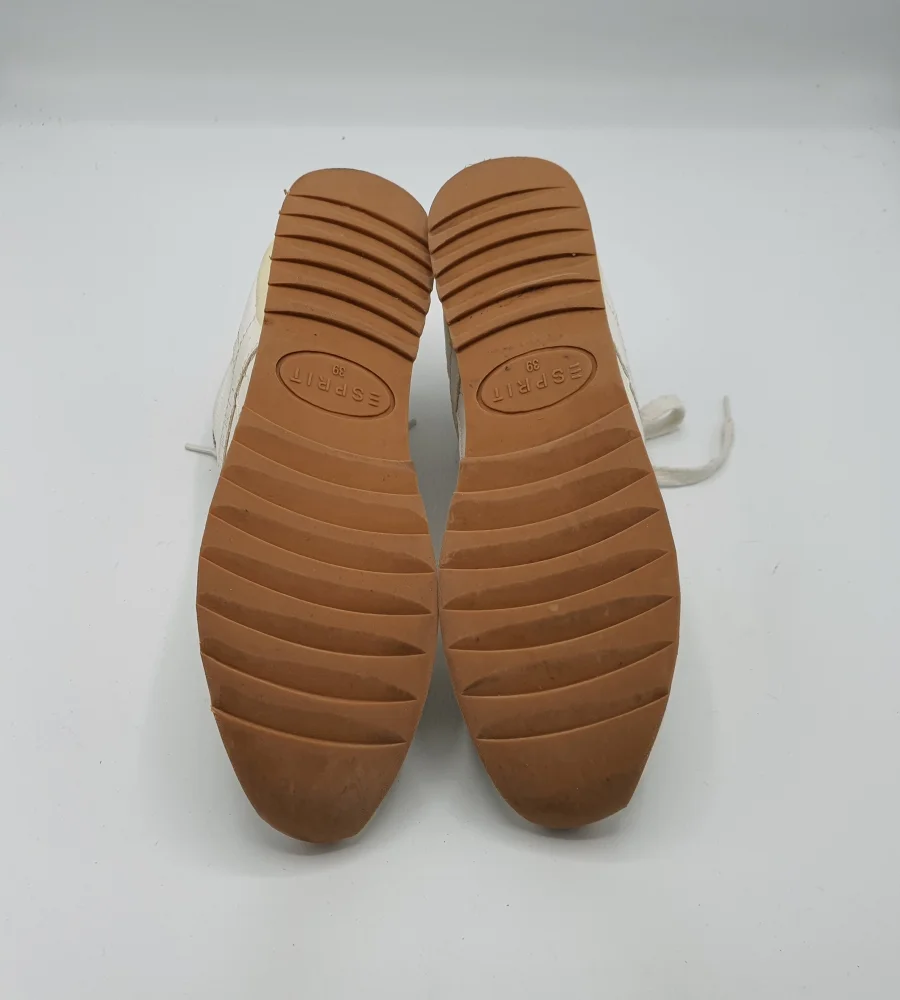 Adidasi dama Esprit 39 imitatie de piele , alb - imagine 4