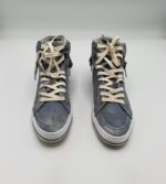 Adidasi dama Venice  38 , imitatie de piele , material textil , albastru - imagine 2