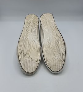Adidasi barbati 46 imitatie de piele , alb - imagine 4
