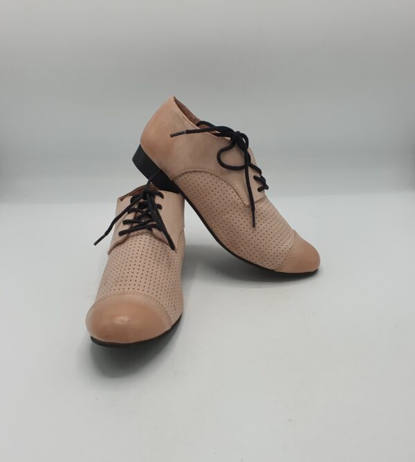 Pantofi dama H&M 36 imitatie de piele , roz - imagine 1