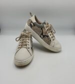 Adidasi dama Velvet 37 , piele ,  alb negru