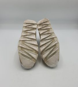 Adidasi dama 35 imitatie de piele, material textil , alb - imagine 4