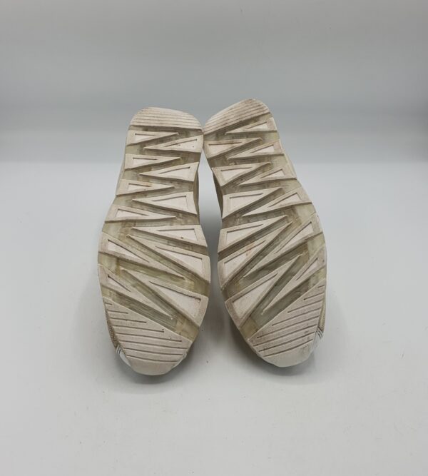 Adidasi dama 35 imitatie de piele, material textil , alb - imagine 4