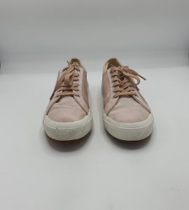 Tenisi dama Superga 40,5 , material textil , roz - imagine 2