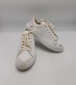Adidasi dama BooHoo 37 imitatie de piele , alb