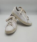 Adidasi dama Puma 37 imitatie de piele , alb