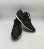 Adidasi dama 39 imitatie de piele , material textil  , negru