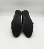 Adidasi dama 39 imitatie de piele , material textil  , negru - imagine 4