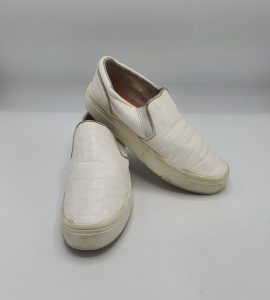 Espadrile dama H&M 37 imitatie de piele , alb