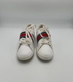 Adidasi dama Bpo 37 imitatie de piele , alb rosu - imagine 2