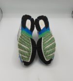 Adidasi dama Crane 39 imitatie de piele , material textil , alb albastru - imagine 4