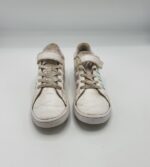 Adidasi copii Adidas 33 , imitatie de piele , alb - imagine 2