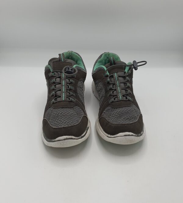 Adidasi dama Graceland 39 , material textil , gri verde - imagine 2