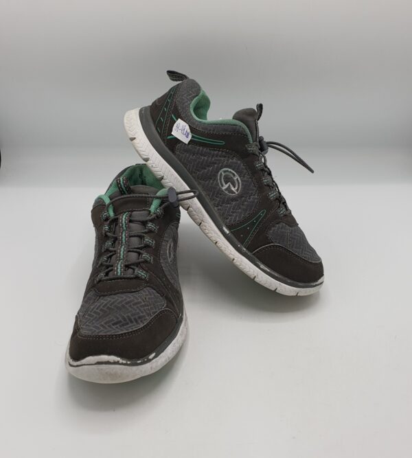 Adidasi dama Graceland 39 , material textil , gri verde - imagine 1