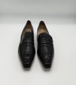 Pantofi dama 37,5 imitatie de piele , negru - imagine 2