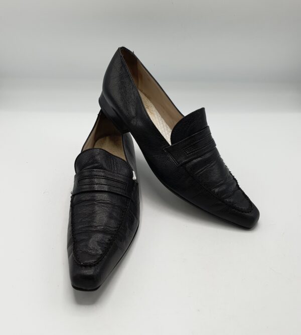 Pantofi dama 37,5 imitatie de piele , negru - imagine 1