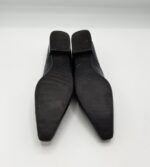 Pantofi dama 37,5 imitatie de piele , negru - imagine 4