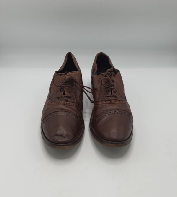 Pantofi dama Flavio 39 , piele , maro - imagine 2