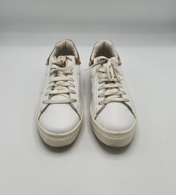 Adidasi dama Dorothy Perkins 37 imitatie de piele , alb - imagine 2