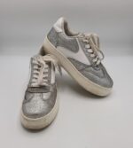 Adidasi dama Head & Shields 37 imitatie de piele , alb gri