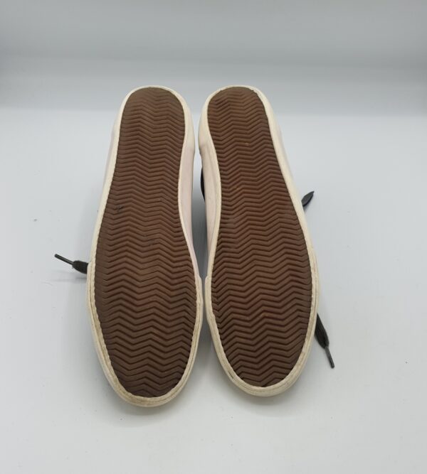 Adidasi dama 37 imitatie de piele , gri - imagine 4