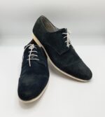 Pantofi barbati 45 , piele intoarsa  , negru