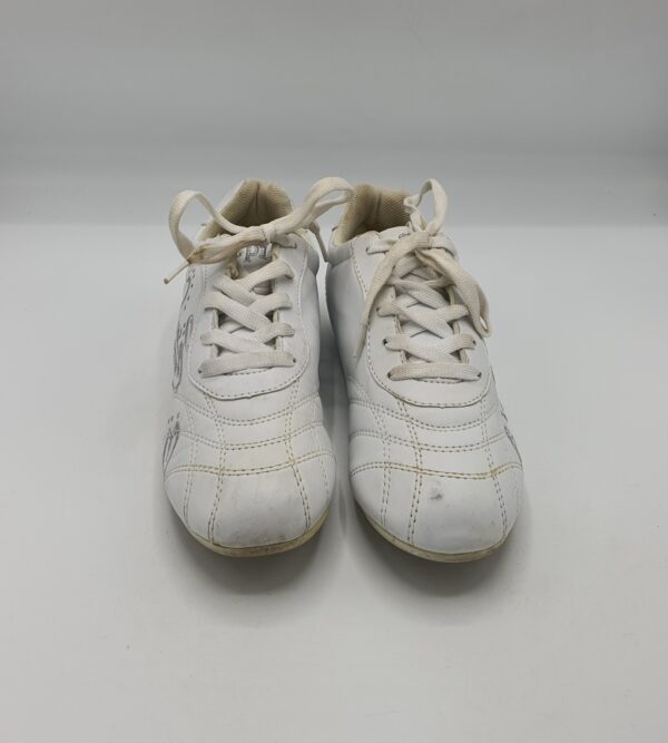 Adidasi dama Spicy 38 imitatie de piele , alb - imagine 2