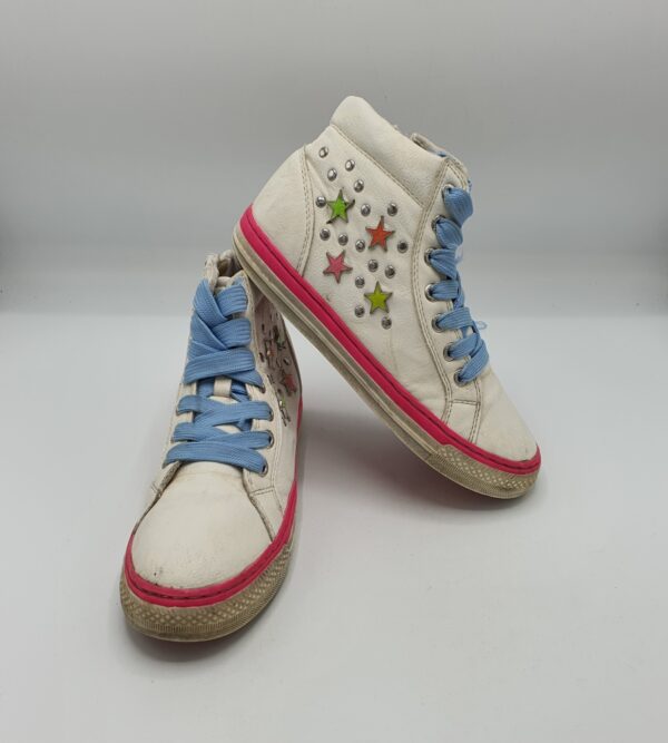 Adidasi dama Venice 35 imitatie de piele , alb - imagine 1