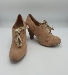 Pantofi dama Graceland 40 , material textil , maro