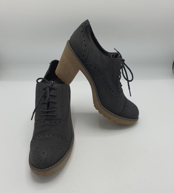 Pantofi dama Graceland 39 imitatie de piele , albastru - imagine 1