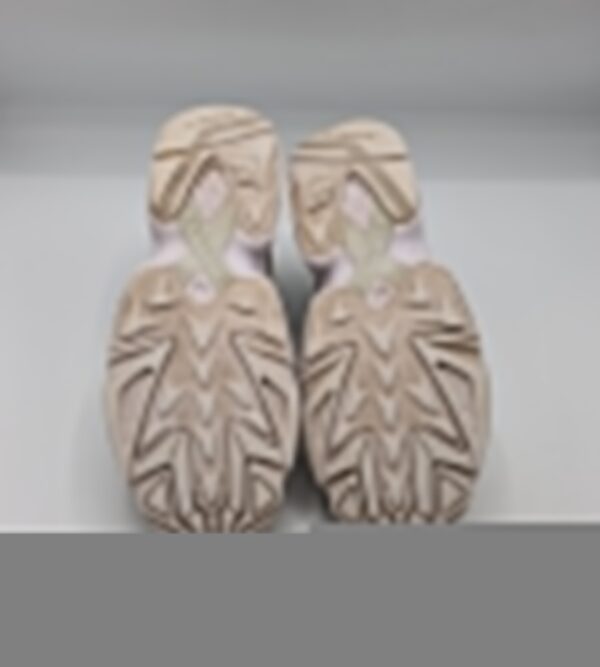 Adidasi dama Adidas 38 , material textil , piele , alb gri - imagine 4