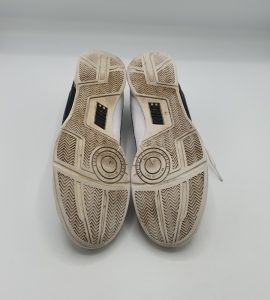 Adidasi dama Nike 38 imitatie de piele , alb negru (sala) - imagine 4