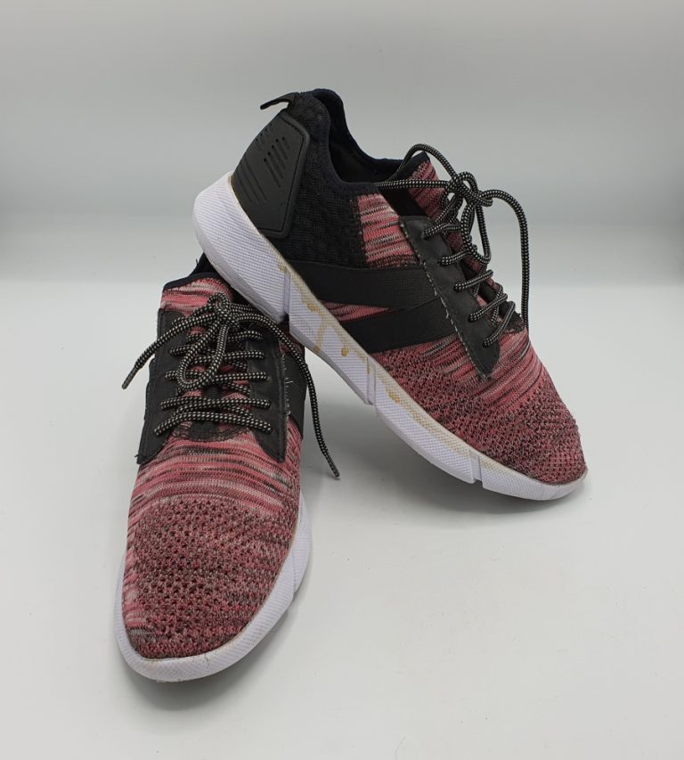 Adidasi dama Tamaris 40 material textil, negru roz - imagine 1