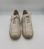 Adidasi barbati Rieker 42 , piele , alb gri - imagine 2