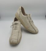 Adidasi barbati Rieker 42 , piele , alb gri