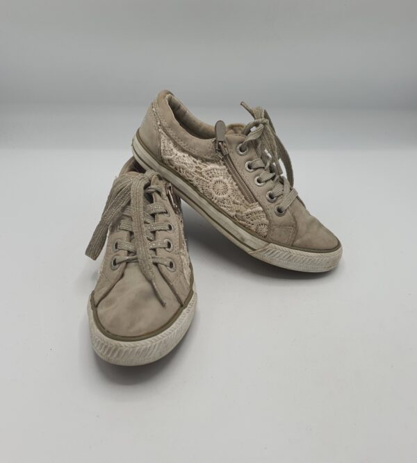 Adidasi barbati Tom Tailor 32 imitatie de piele , gri - imagine 1