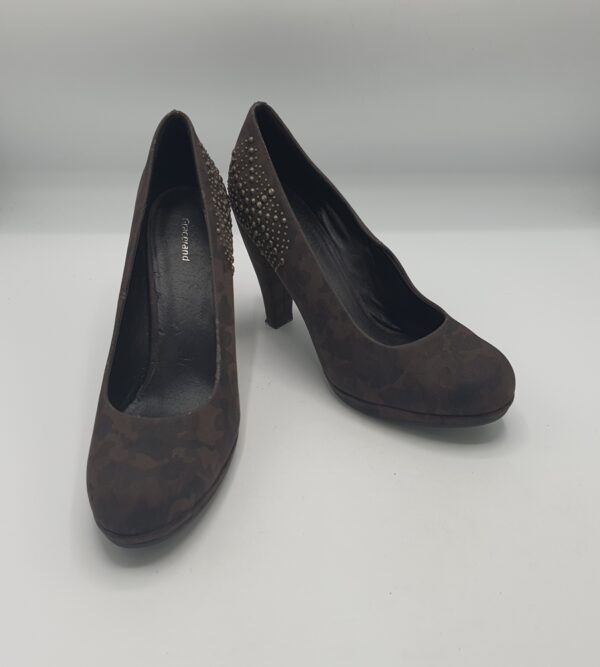 Pantofi Graceland 40 imitatie de piele , negru - imagine 1