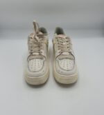 Adidasi dama Stradivarius 38.5 imitatie de piele ,alb - imagine 2