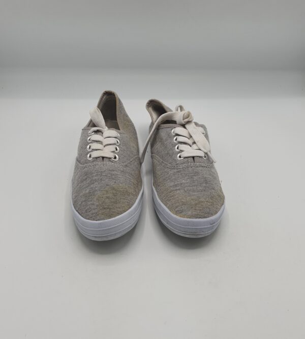 Espadrile dama Vty 37 , material textil, gri - imagine 2