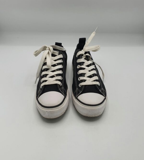 Tenisi dama Primark 37 material textil,  negru - imagine 2