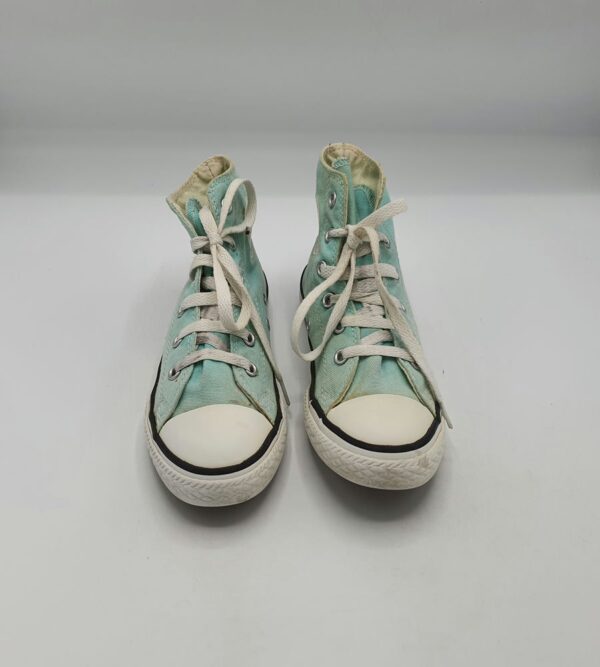 Tenisi copii Converse 32 material textil , verde - imagine 2